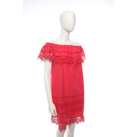 Sea Kleid aus Baumwolle in Rot