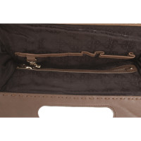 Hugo Boss Clutch Bag Leather in Taupe