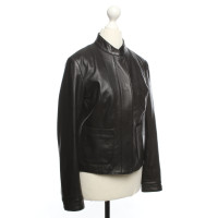 Brooks Brothers Jacket/Coat Leather in Black