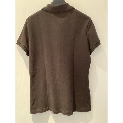 Lacoste Top Cotton in Brown