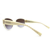 Dolce & Gabbana Sonnenbrille in Weiß