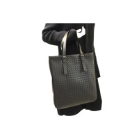 Bottega Veneta Shopper Leather in Black