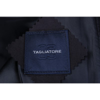 Tagliatore Jacke/Mantel aus Wolle in Blau