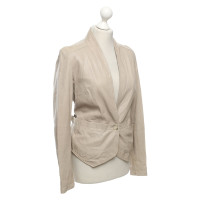 Closed Giacca/Cappotto in Pelle in Beige