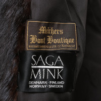 Other Designer Saga Mink - Jacket / coat in brown fur
