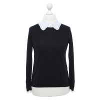 Claudie Pierlot Sweater with white collar