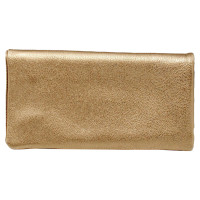 Salvatore Ferragamo Bag/Purse Leather in Gold