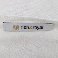 Rich & Royal Top avec le motif de trou