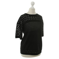 Helmut Lang Knitted top in black