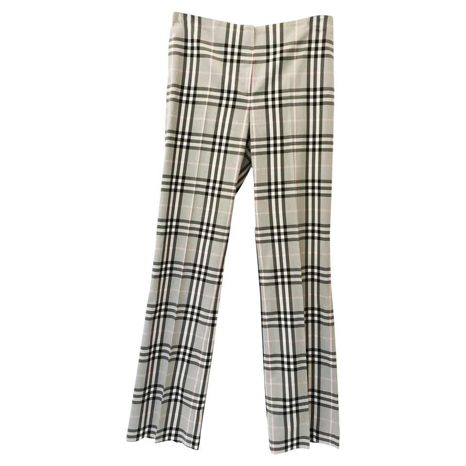 Burberry Trousers Cotton in Grey
