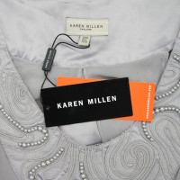 Karen Millen zijden jurk in Gray