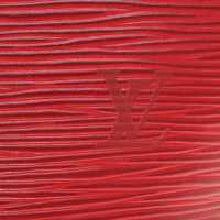 Louis Vuitton "Saint Jacques Epi leather" in red
