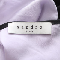 Sandro Vestito in viola / nero