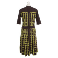Missoni Gebreide jurk in Bruin / Geel