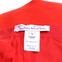 Oscar De La Renta skirt in red