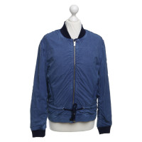 Closed Reversible jacket in blue