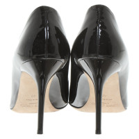 Jimmy Choo Pumps/Peeptoes en Cuir verni en Noir