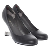 United Nude Pumps/Peeptoes Leer in Zwart