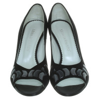 Other Designer Moda di Fausto - black of peep-toes 