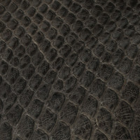 Reptile's House Ledertasche mit Schlangenleder-Detail