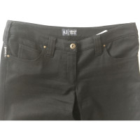 Armani Jeans Hose aus Wolle in Schwarz