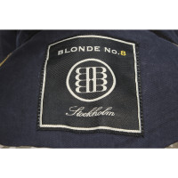 Blonde No8 Jas/Mantel Katoen in Blauw