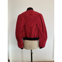 Haider Ackermann Jacke/Mantel aus Viskose in Rot
