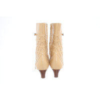 Dries Van Noten Bottines en Cuir en Beige