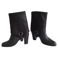 Francesco Russo Ankle boots Leather in Brown