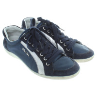 Prada Blue lace-up shoes