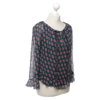 Diane Von Furstenberg Silk blouse with pattern