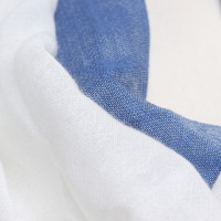 Kenzo Schal in Blau/Weiß