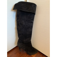 Casadei Boots Suede in Black