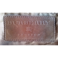 Burberry Prorsum Umhängetasche aus Leder in Braun