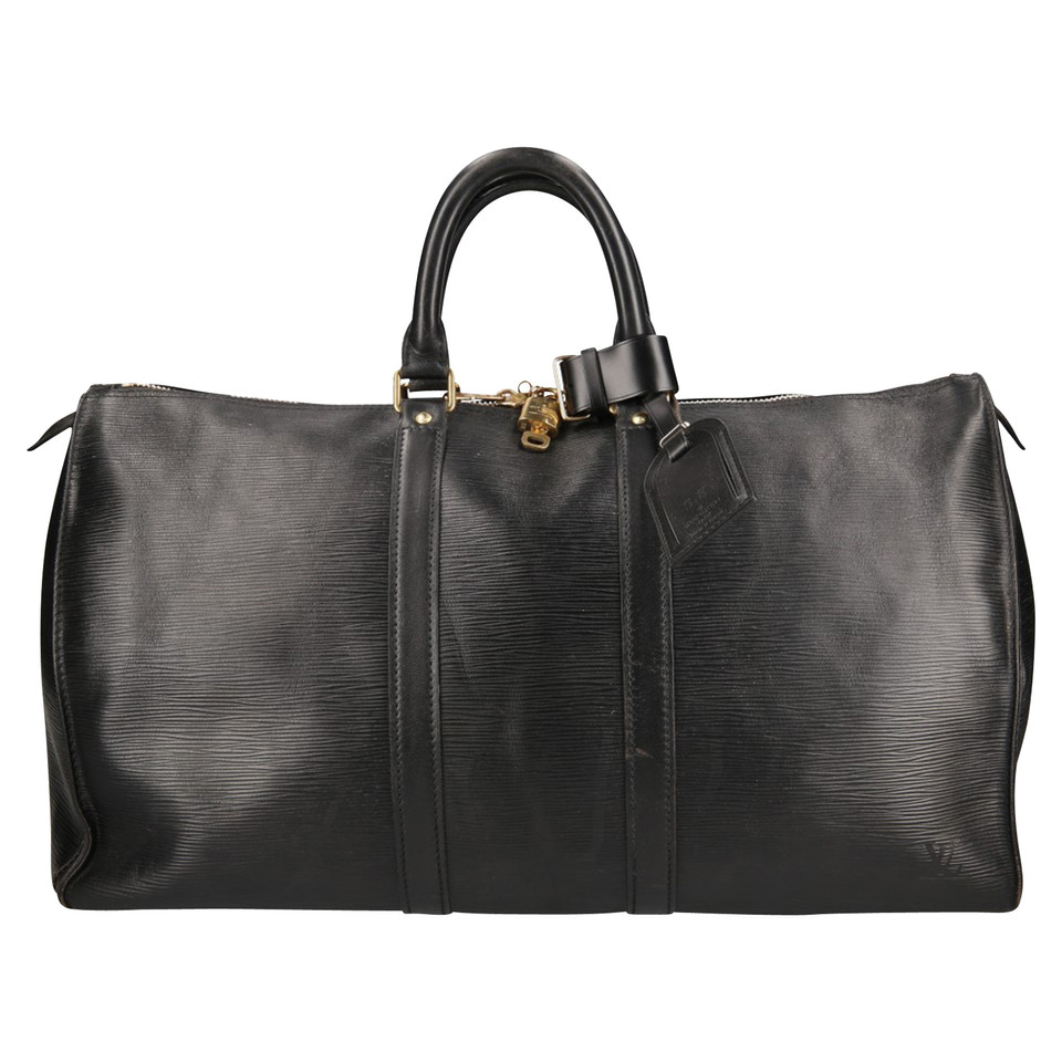 Louis Vuitton Keepall 45 Epi Leather Black - Buy Second hand Louis Vuitton Keepall 45 Epi ...