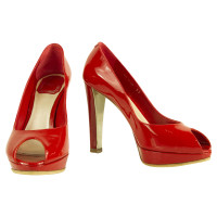 Christian Dior Peeptoes made of patent leather
