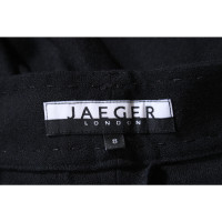 Jaeger Hose aus Wolle in Schwarz