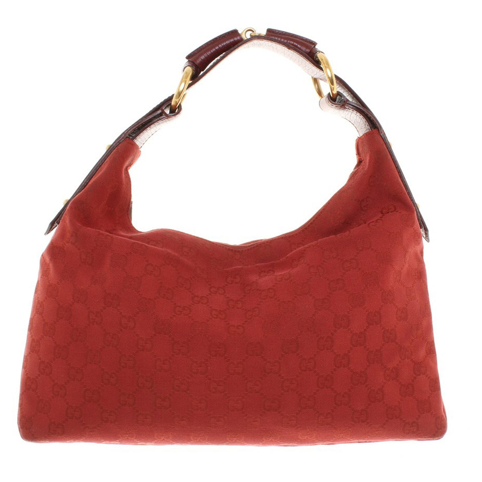 Gucci Hobo Bag in Red
