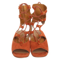 Chloé Sandals Suede in Brown