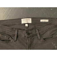 Frame Denim Jeans aus Jeansstoff in Schwarz
