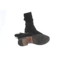 Fiorentini & Baker Boots Suede in Black