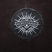 World Family Ibiza Handbag in blue / white