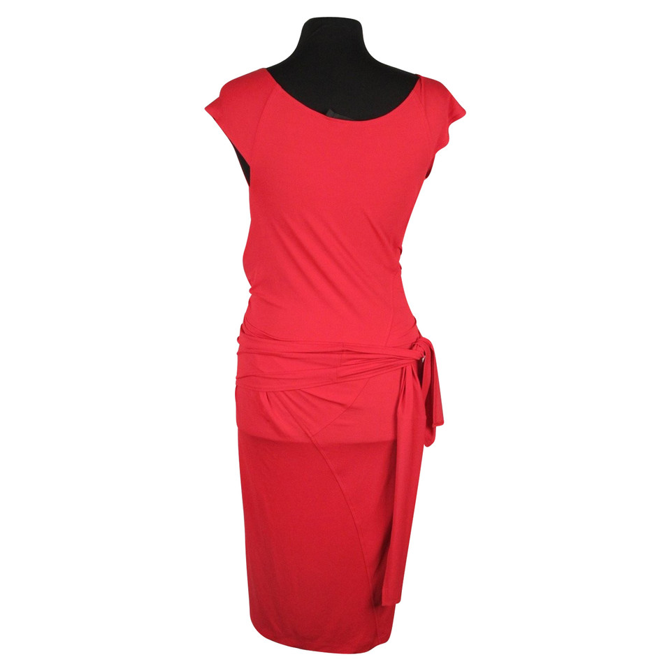 Donna Karan Kleid in Rot