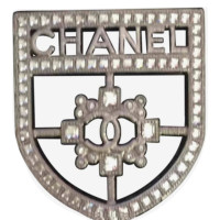 Chanel Spilla in Argento in Argenteo