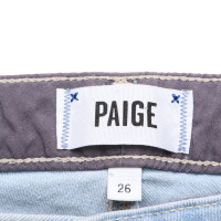 Paige Jeans Fusées en bleu