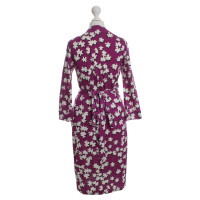 Diane Von Furstenberg Silk dress in Fuchsia
