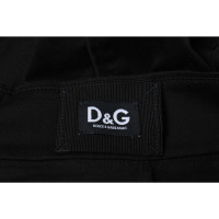 D&G Jupe en Coton en Noir