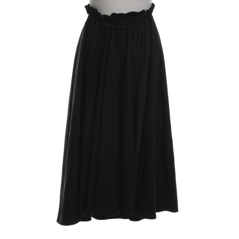 Yohji Yamamoto skirt in black