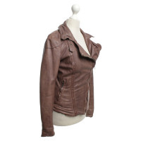 Muubaa Leather jacket in biker style