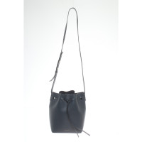 Mansur Gavriel Handtasche aus Leder in Blau